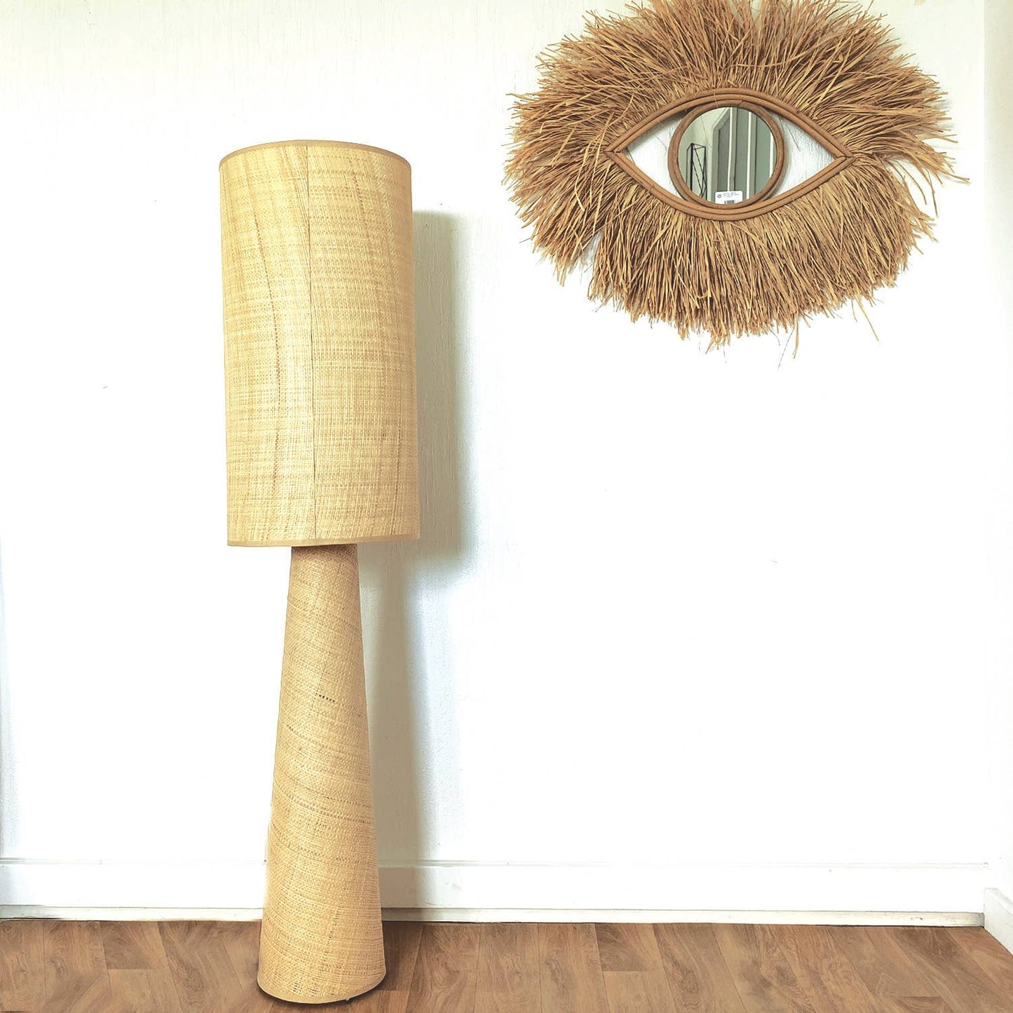 Rafia Floor Lamp