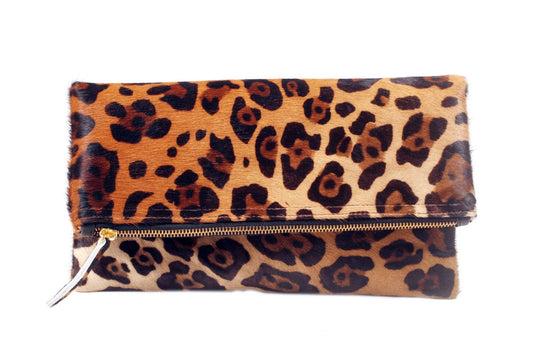 Leopard Clutch