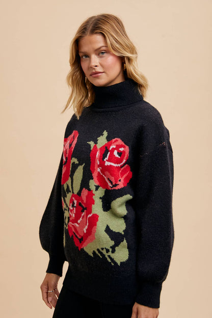 ROSE TURTLENECK SWEATER