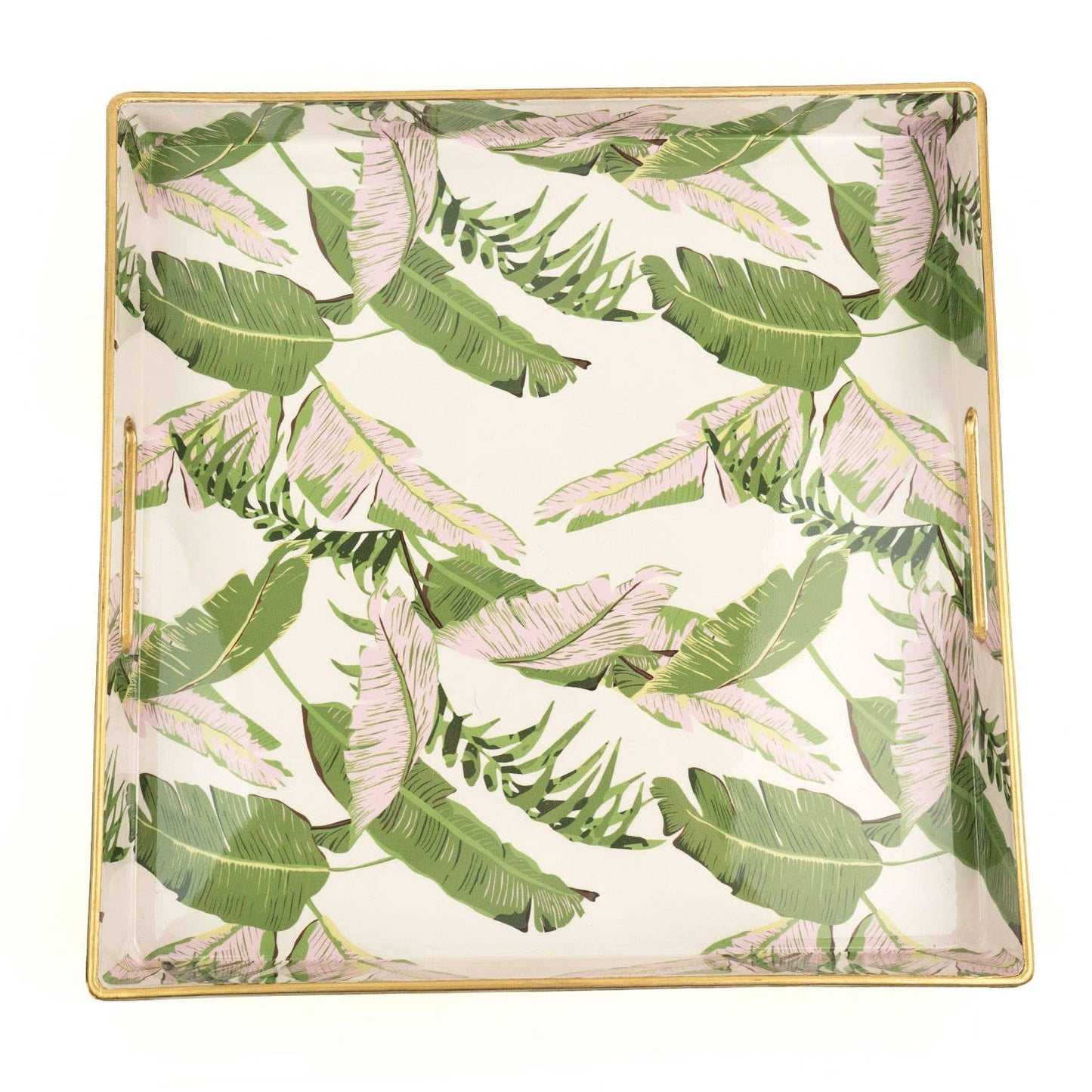 Natural Botanical Square Tray