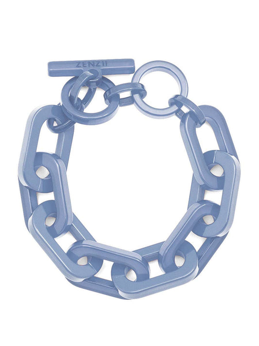 Resin Cable Chain Toggle Bracelet: L.BLU