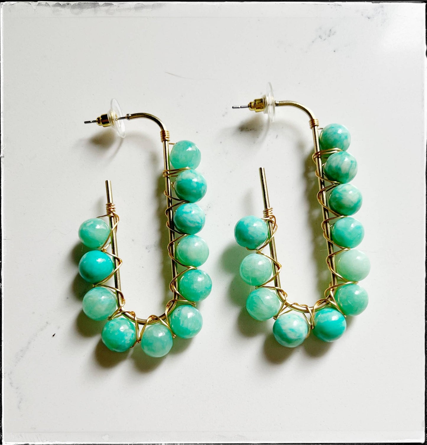 Jade Dangle Earring