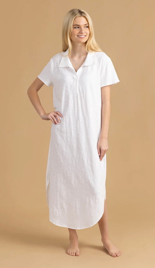 MACKLYN DRESS - WHITE