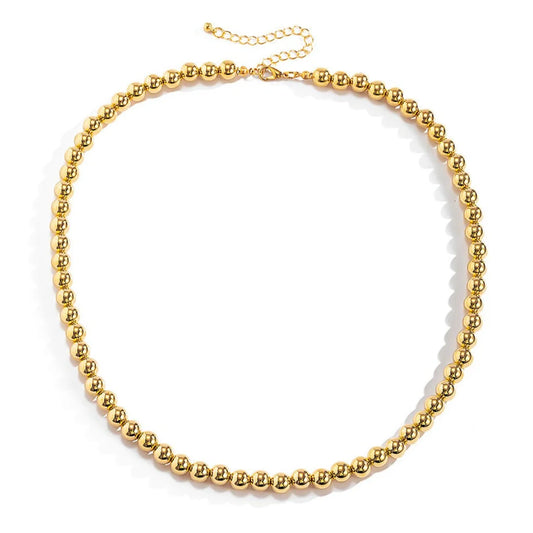 Gold Ball and Chain Necklace - 5mm