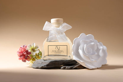 Rose Ceramic Flower Diffuser Set