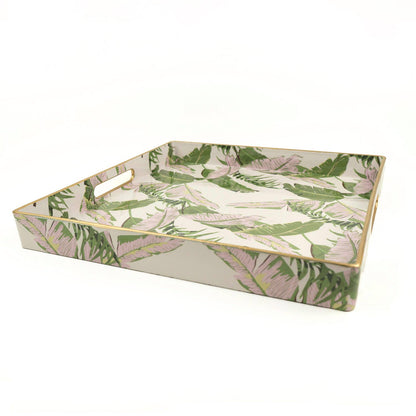 Natural Botanical Square Tray