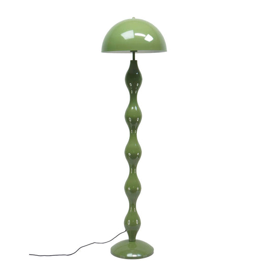 High Gloss Green Floor Lamp