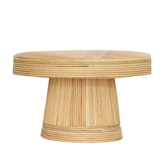 Mikado Rattan Coffee Table D58 H40Cm: Natural