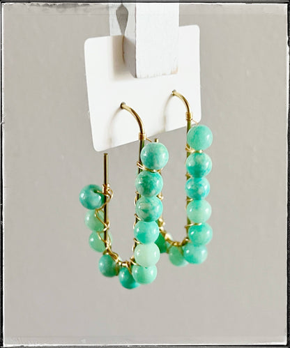 Jade Dangle Earring